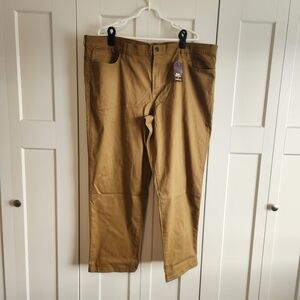 *NWT* Men's Tan Blake Shelton By Lands End Pants 44x29